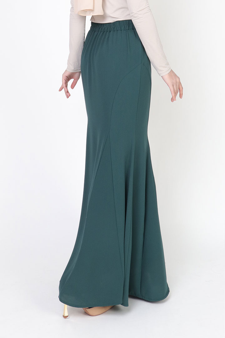 Jasmina - Dayang Skirt Emerald Green