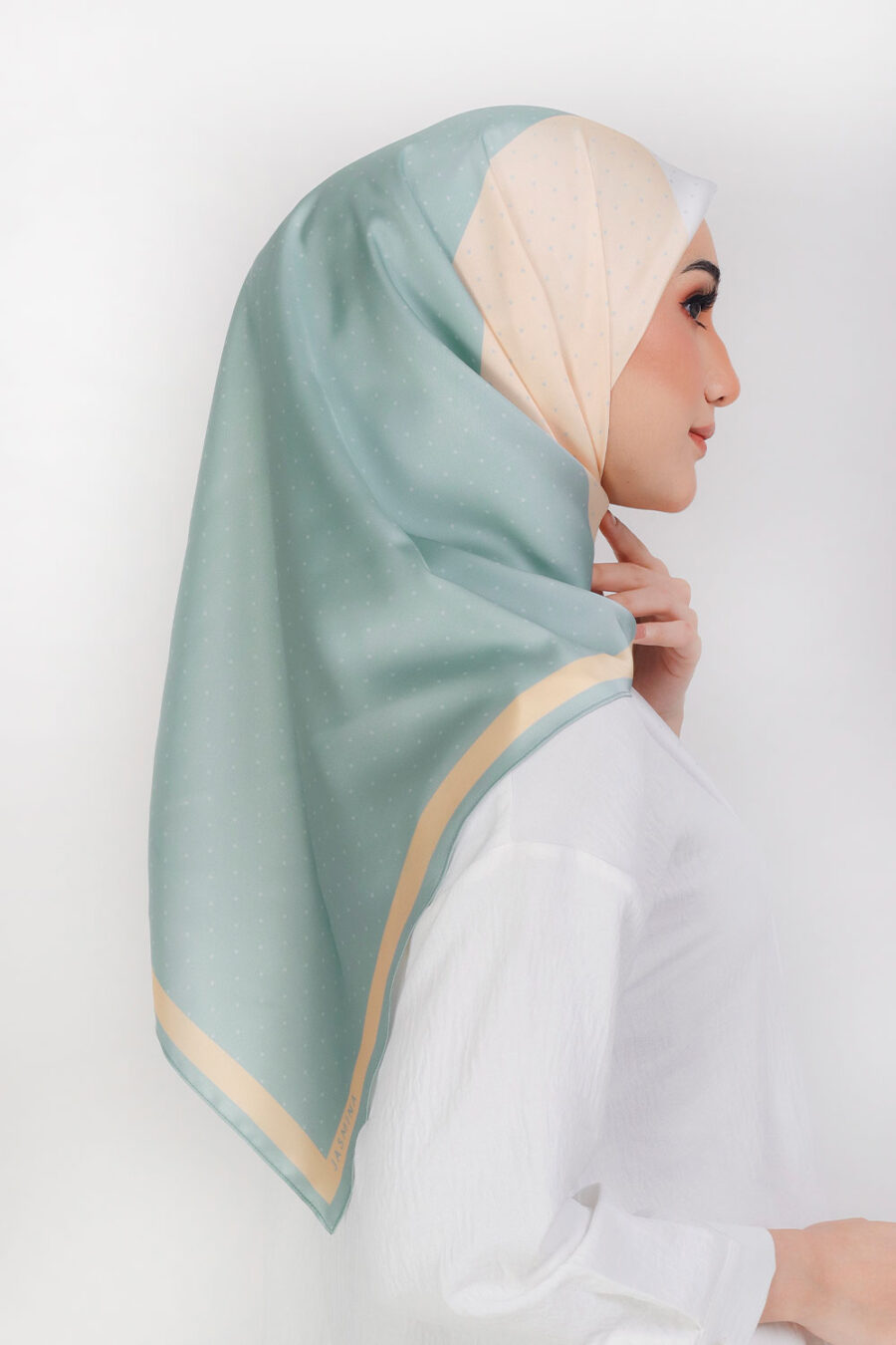Elia Printed Square Green - Image 2