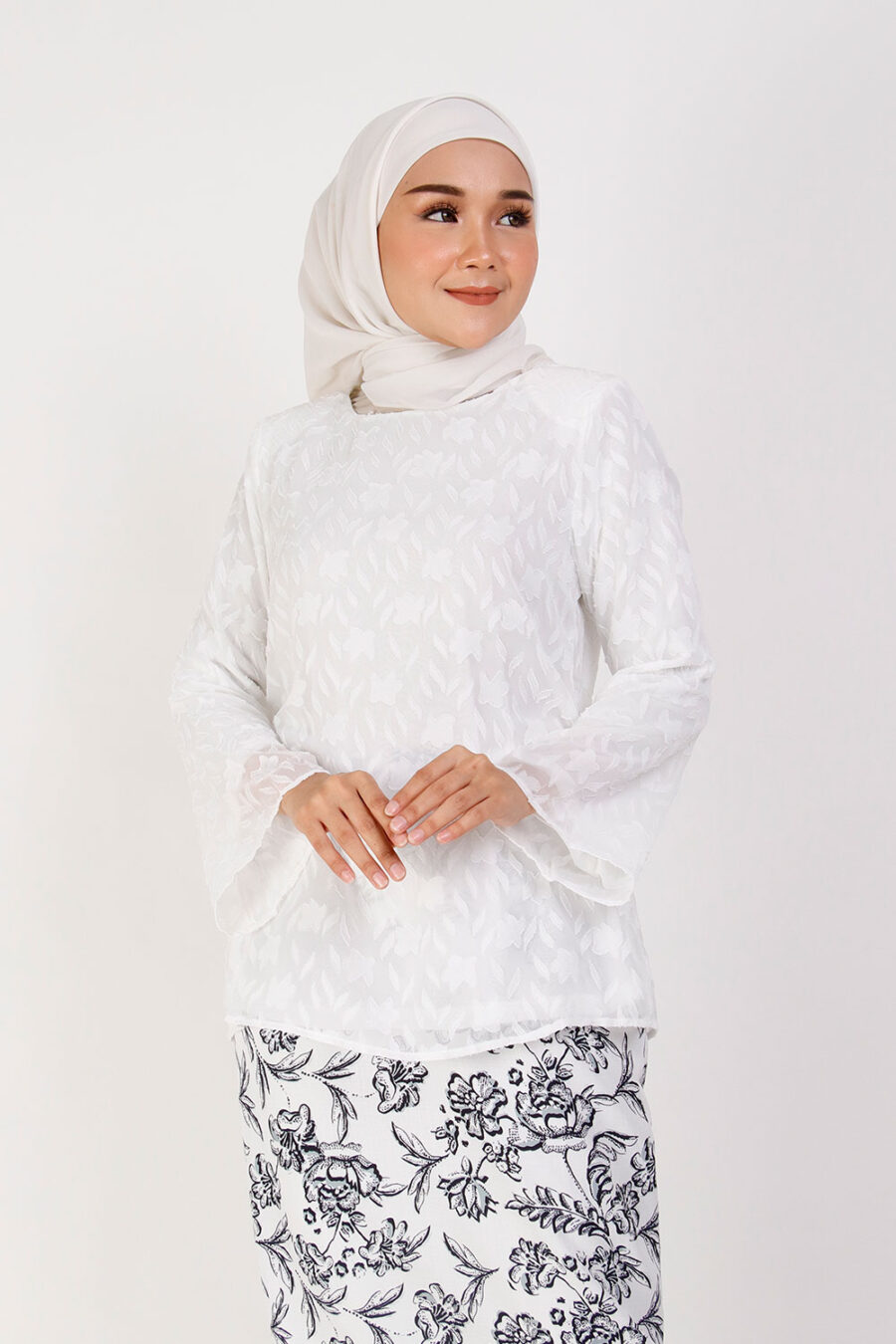Lila Blouse White