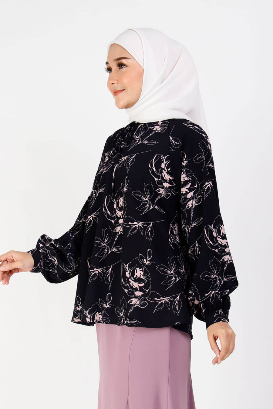 jasmina-top-blouse-latest-new-2023-puff-workwear-formal-jb-70306-black-pink
