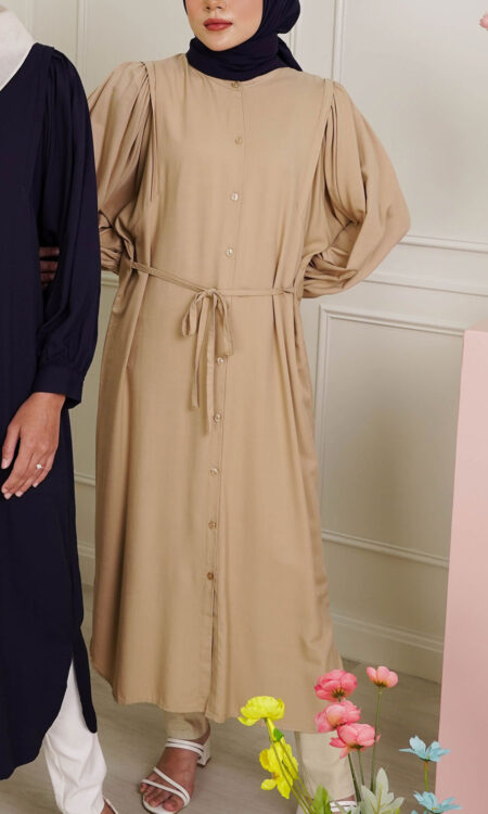 Lyra Long Blouse Khaki