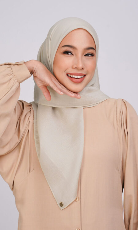 Essential Chiffon Hijab - Cream