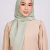Amaya Texture Chiffon Square Mint Green - Image 3