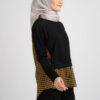 Minnie Checkered Knit Top Black - Image 4