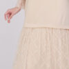 Azalea Kids Dress Beige - Image 3