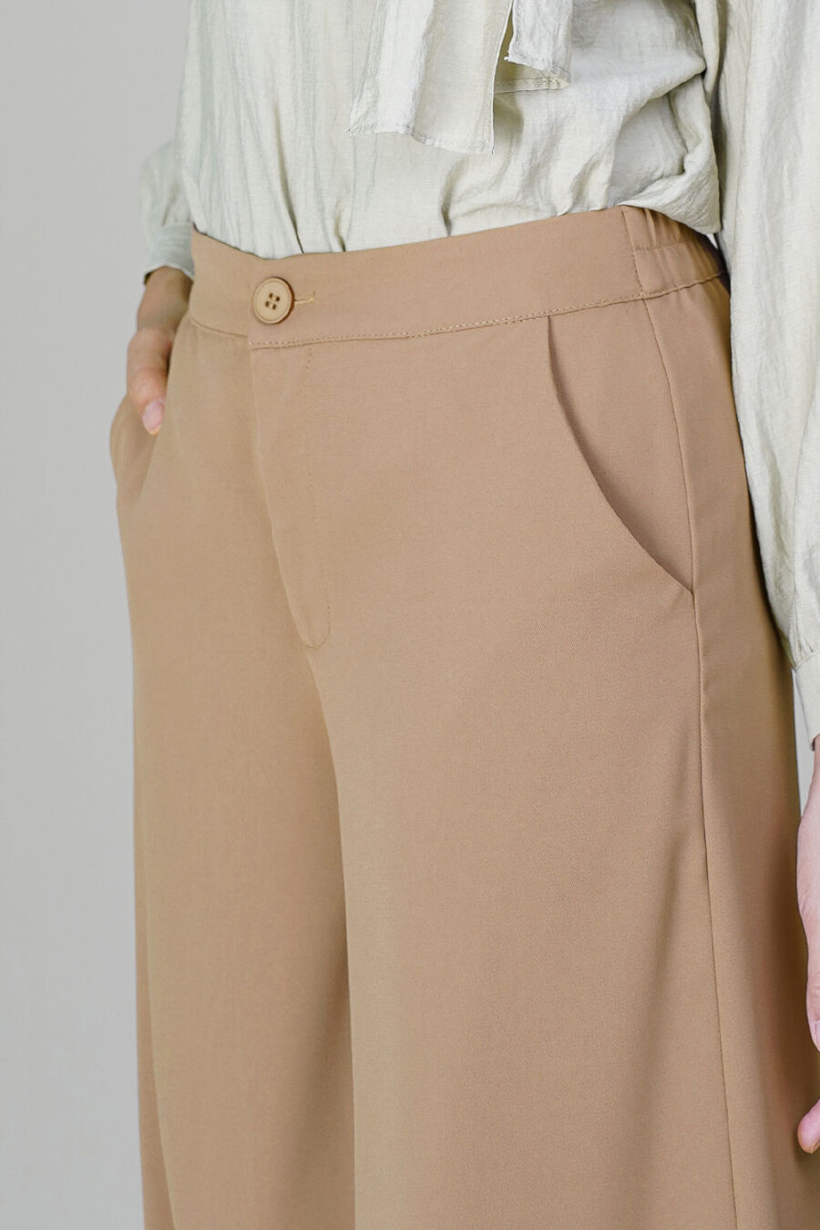 Misty Palazzo Pants Brown - Image 2