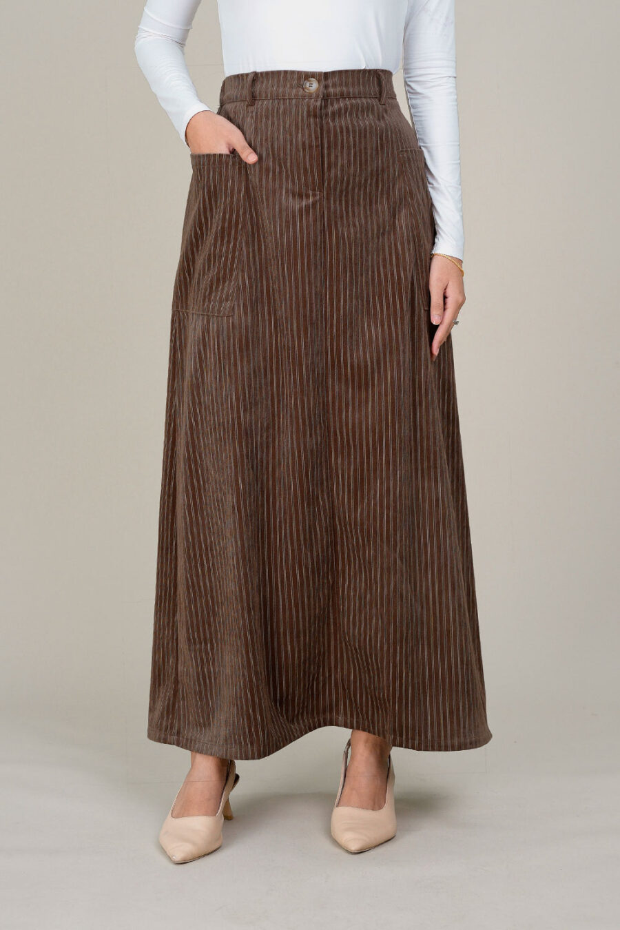 Ezra Skirt Brown