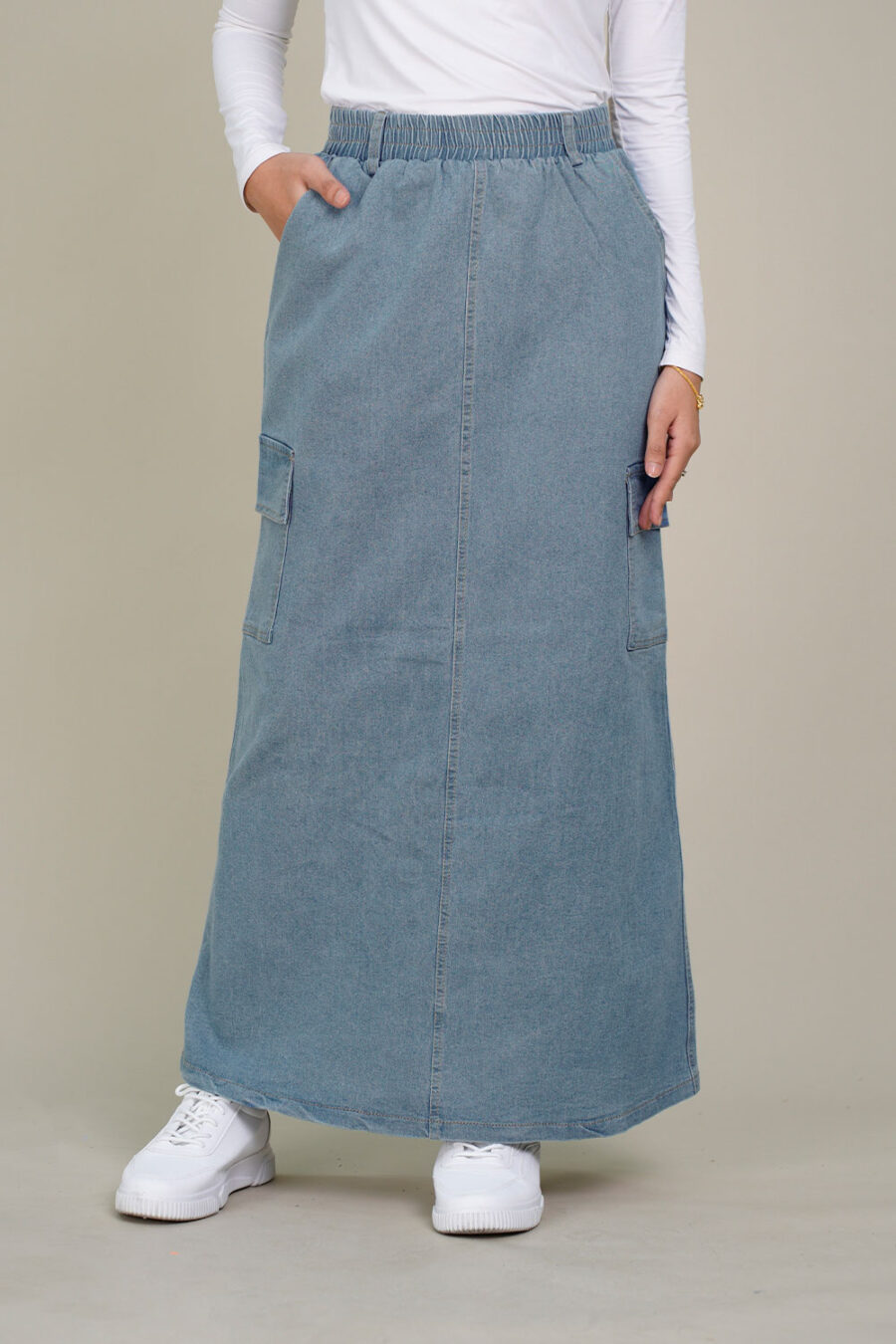 Tyler Denim Jeans Skirt Blue