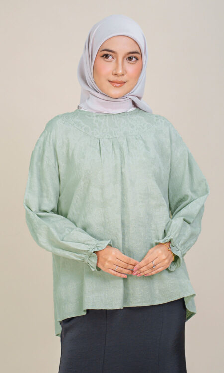 Cynthia Blouse Sea Green
