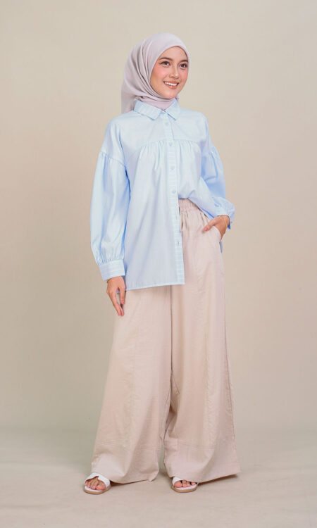 Modella Oversized Top Blue
