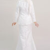 Zenata Kurung in White - Image 3