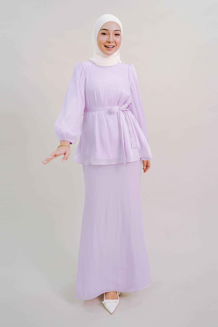Thea Kurung in Lilac